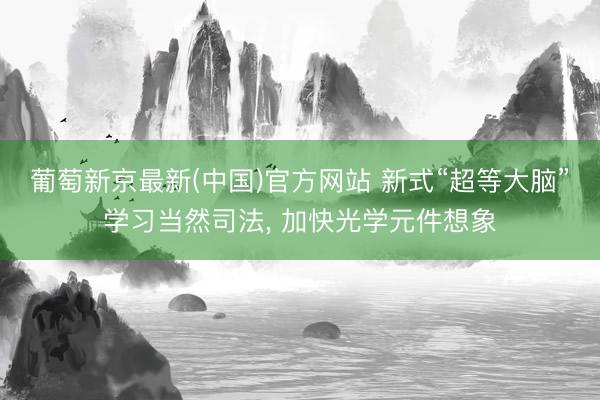 葡萄新京最新(中国)官方网站 新式“超等大脑”学习当然司法， 加快光学元件想象